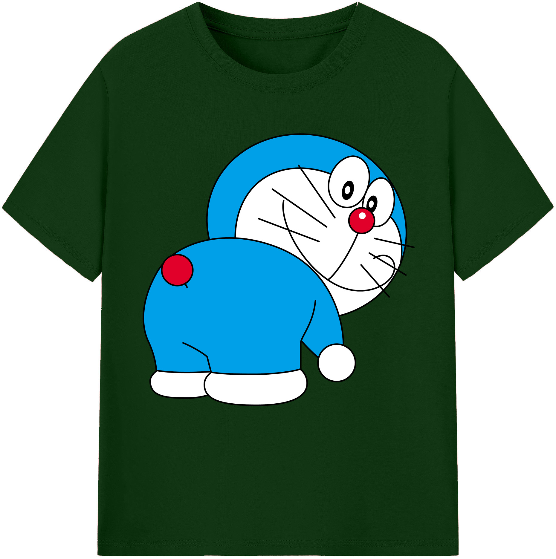 （画像用） ドラえもん Doraemon 綿100％半袖Tシャツ（フロントプリント）